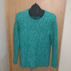 Talbots Green Sweater